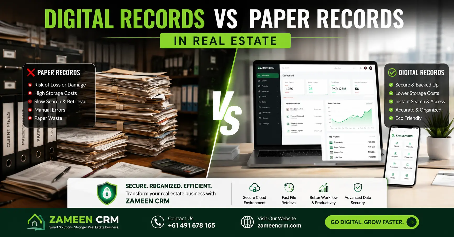 Digital Records vs Paper Records