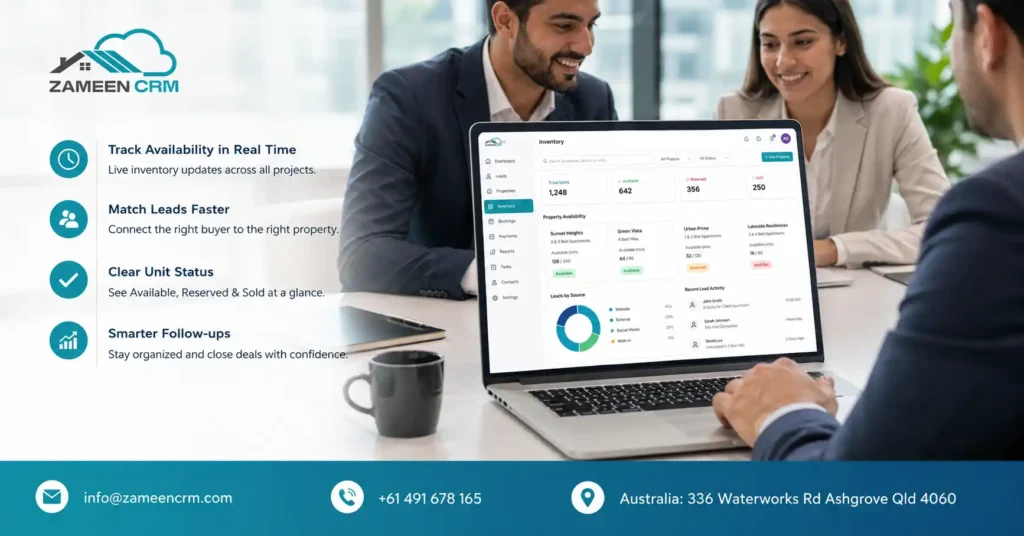 How Property Availability Tracking CRM Makes Sales Easier