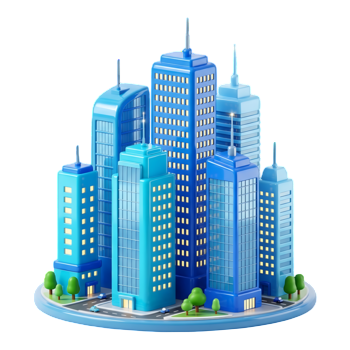 CRM Building Graphic